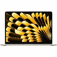 Ноутбук Apple MacBook Air 13 2024 2560x1664, Apple M3, RAM 16 ГБ, SSD 1 ТБ, 8-Core CPU 10-Core GPU, macOS, Z1G700054, Starlight, сияющая звезда