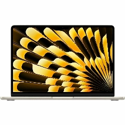 Ноутбук Apple MacBook Air 13 2024 2560x1664, Apple M3, RAM 16 ГБ, SSD 1 ТБ, 8-Core CPU 10-Core GPU, macOS, Z1G700054, Starlight, сияющая звезда