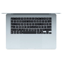 Ноутбук Apple MacBook Air 15 2025 2880x1864, Apple M4, RAM 16 ГБ, SSD 256 ГБ, Apple graphics 10-core, macOS, MC7A4, Sky Blue, небесно-голубой