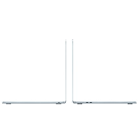 Ноутбук Apple MacBook Air 15 2025 2880x1864, Apple M4, RAM 16 ГБ, SSD 256 ГБ, Apple graphics 10-core, macOS, MC7A4, Sky Blue, небесно-голубой