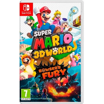 Игра Super Mario 3D World + дополнение Bowser's Fury для Nintendo Switch