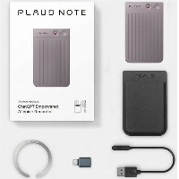 Цифровой диктофон Plaud Note, 64 Гб, Starlight, сияющая звезда