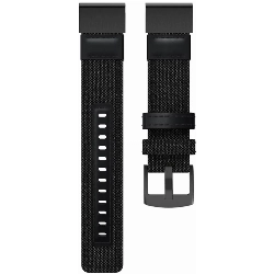 Ремешок Garmin Quickfit, 26 мм, Watch Band Black Ultrafit Nylon Strap