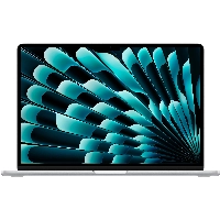 Ноутбук Apple MacBook Air 15 2025 2880x1864, Apple M4, RAM 24 ГБ, SSD 512 ГБ, Apple graphics 10-core, macOS, MC6J4, Silver, серебристый