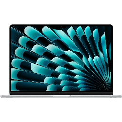 Ноутбук Apple MacBook Air 15 2025 2880x1864, Apple M4, RAM 24 ГБ, SSD 512 ГБ, Apple graphics 10-core, macOS, MC6J4, Silver, серебристый