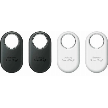 Беспроводная метка Samsung Galaxy SmartTag2 (набор из 4 шт.), чёрный/белый