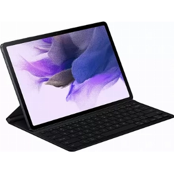 Чехол-клавиатура Samsung Tab S7 FE Book, Black, черный