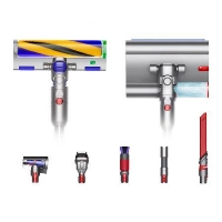 Пылесос Dyson V12 Detect Slim Nautik (SV46), Yellow/Nickel