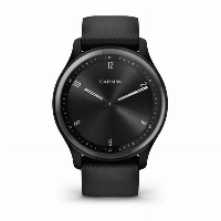 Часы Garmin Vivomove Sport, Silicone Band, Black, черный