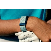 Плетеный ремешок для браслета Whoop 4.0 SuperKnit Band, Ice, голубой