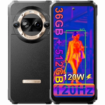 Смартфон Blackview BL9000 Pro, 12/512 Гб, Gold, золотой