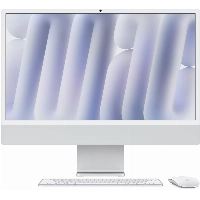 Моноблок Apple iMac 24 2024 (Z1EH000JU), 4480x2520, Apple M4, RAM 24 ГБ, SSD 1024 ГБ, 10-core CPU, 10-core GPU, Nano-texture glass, MacOS, Silver, серебристый