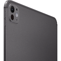 Планшет Apple iPad Pro 13 2024, M4/2024, 1 Tb, Wi-Fi + Cellular, Nano Glass, iPadOS, Space Black, космический черный
