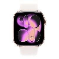 Apple Watch Series 11 42 мм, Rose Gold Aluminum Case, Light Blush Sport Band, S/M