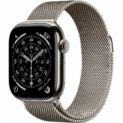 Умные часы Apple Watch Series 11 46 мм, Natural Titanium Case, Natural Milanese Loop, M/L
