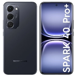 Смартфон Tecno Spark 40 Pro Plus, 8/256 GB, Black, черный