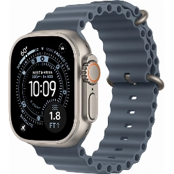 Умные часы Apple Watch Ultra 3 49 мм, Natural Titanium Case with Anchor Blue Ocean Band