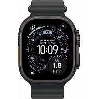 Умные часы Apple Watch Ultra 3 49 мм, Black Titanium Case with Black Ocean Band