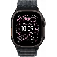 Умные часы Apple Watch Ultra 3 49 мм, Black Titanium Case with Black Alpine Loop, M