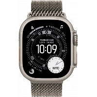 Умные часы Apple Watch Ultra 3 49 мм, Natural Titanium Case with Natural Milanese Loop, L