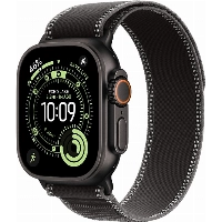 Умные часы Apple Watch Ultra 3 49 мм, Black Titanium Case with Black/Charcoal Trail Loop, S/M