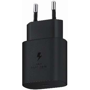 Сетевое зарядное устройство Samsung 25W Type-C, Black, черный