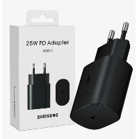 Сетевое зарядное устройство Samsung 25W Type-C, Black, черный