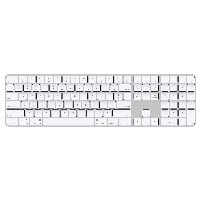 Клавиатура Apple Magic Keyboard с Touch ID и цифровой панелью, белый (MK2C3)