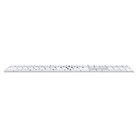 Клавиатура Apple Magic Keyboard с Touch ID и цифровой панелью, белый (MK2C3)