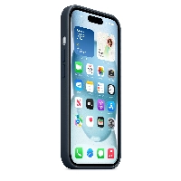 Чехол iPhone 15 Pro Max FineWoven Case с MagSafe, Pacific, Blue, синий