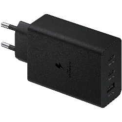 Сетевое зарядное устройство Samsung EPT6530 45W  + кабель, Black, черный