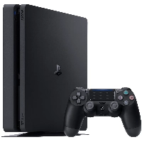 Игровая приставка Sony PlayStation 4 Slim 1 TB, Black, черный