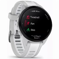 Умные часы Garmin Forerunner 165, Mist Gray/Whitestone