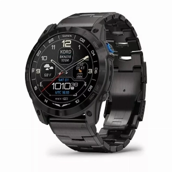 Смарт-часы Garmin D2 Mach 1 Pro Aviator, Black, черный