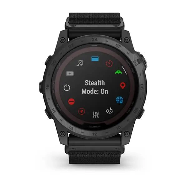 Умные часы Garmin Tactix 7 Pro Ballistics Edition с черным нейлоновым ремешком (010-02704-21)