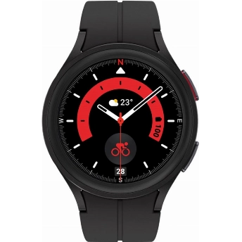 Часы Samsung Galaxy Watch 5 Pro 45mm, Black titanium, черный титан