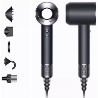 Фен Dyson Supersonic HD08, Black/, Silver, серебристый