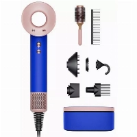 Фен Dyson Supersonic HD15, Blue/Blush, синий + кейс
