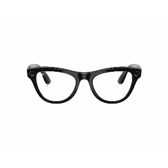 Смарт очки Ray Ban Meta Skyler RW4010 Блестящий черный/Transitions® Clear/Лазурный синий