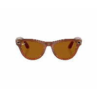 Смарт очки Ray Ban Meta Skyler RW4010 Блестящий карамельный/коричневый