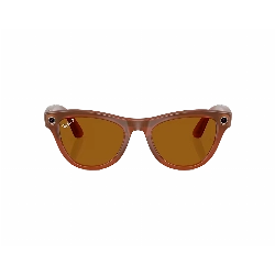 Смарт очки Ray Ban Meta Skyler RW4010 Блестящий карамельный/коричневый