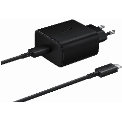 Зарядное устройство Samsung EPTA845N USB Type-C, 45 Вт, черный