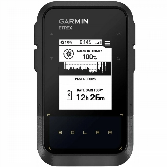 Навигатор Garmin eTrex Solar Black, черный