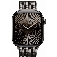 Умные часы Apple Watch Series 10 42 мм, Titanium Case Cellular, Milanese Loop, Black