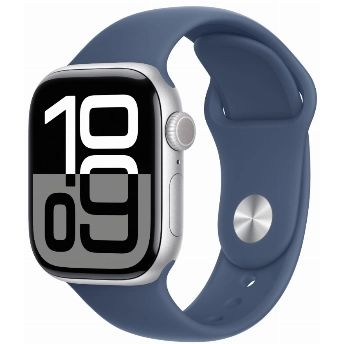 Умные часы Apple Watch Series 10 46 мм, M/L 140-245 мм, Aluminium Case GPS, Silver