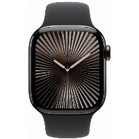 Умные часы Apple Watch Series 10 42 мм, S/M 130-200 мм, Titanium Case GPS+Cellular, Black