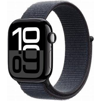 Умные часы Apple Watch Series 10 46 мм, Aluminium Case GPS, Sport Loop, Black
