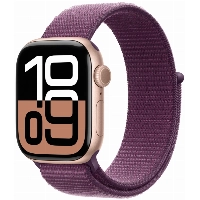 Умные часы Apple Watch Series 10 42 мм, Aluminium Case GPS, Sport Loop, Rose Gold