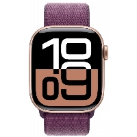 Умные часы Apple Watch Series 10 42 мм, Aluminium Case GPS, Sport Loop, Rose Gold