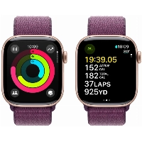 Умные часы Apple Watch Series 10 42 мм, Aluminium Case GPS, Sport Loop, Rose Gold